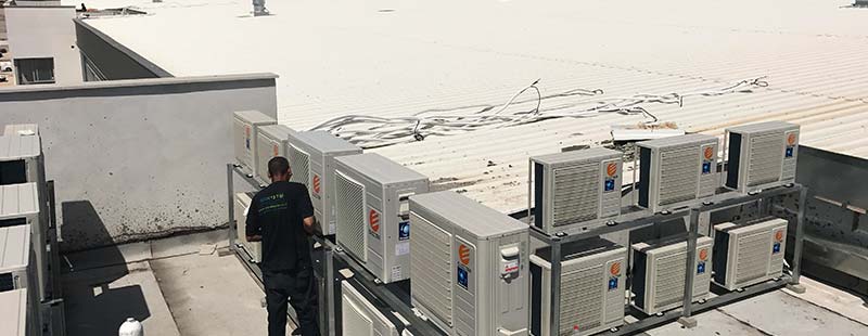 שרות מיזוג אוויר למפעלים